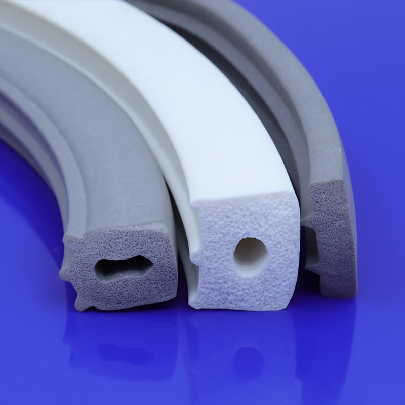 Irregular Shaped Silicone Foam Seal Strips